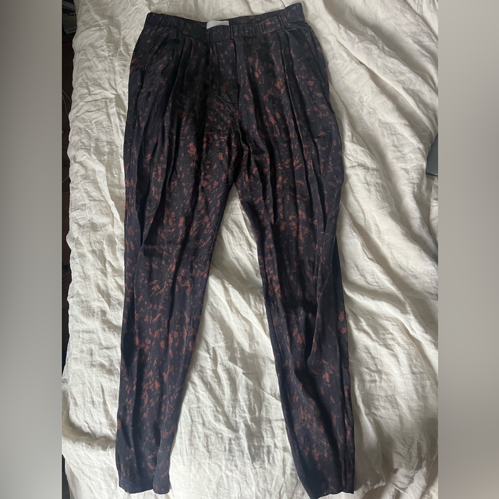3.1 Phillip Lim 100% silk straight leg pants